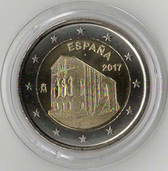 2 Euro Gedenkmünze Spanien 2017 - Asturien