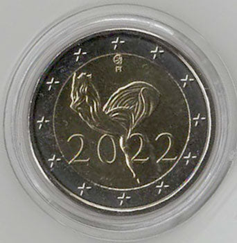 2 Euro Gedenkmünze Finnland 2022 - Ballett