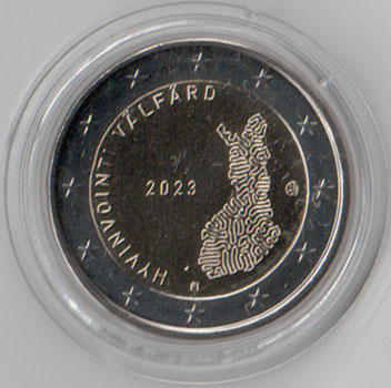 2 Euro Gedenkmünze Finnland 2023 - Gesundheit