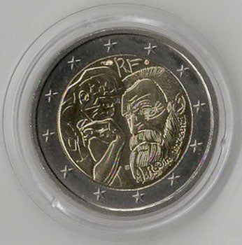 2 Euro Gedenkmünze Frankreich 2017 - Rodin