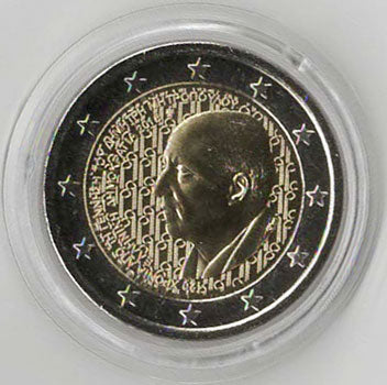 2 Euro Gedenkmünze Griechenland 2016 - Mitropoulos