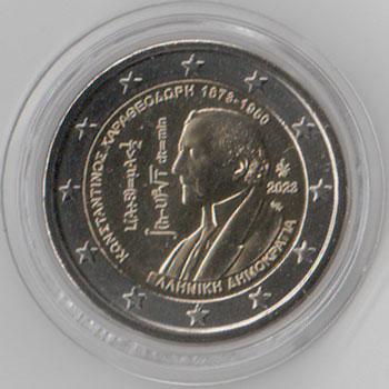 2 Euro Gedenkmünze Griechenland 2023 - Caratheodory