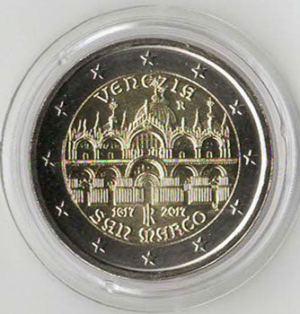 2 Euro Gedenkmünze Italien 2017 - San Marco
