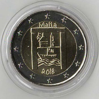 2 Euro Gedenkmünze Malta 2018 - Erbe
