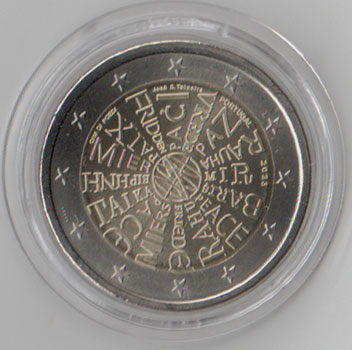 2 Euro Gedenkmünze Portugal 2023 - Frieden