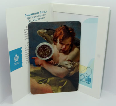 2 Euro Gedenkmünze San Marino 2020 - Tiepolo