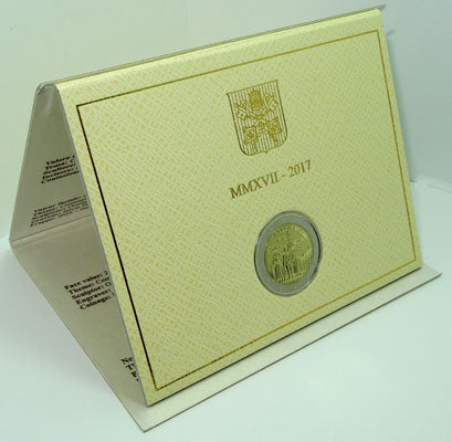 2 Euro Gedenkmünze Vatikan 2017 - Fatima