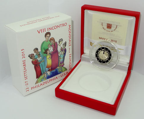2 Euro Gedenkmünze Vatikan 2015 PP - Philadelphia