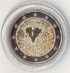 2 Euro Gedenkmünze Finnland 2008 - 60. Jahrestag Menschenrechte