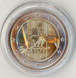 2 Euro Gedenkmünze Italien 2009 - Louis Braille