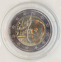 2 Euro Gedenkmünze Luxemburg 2007 - Herzogliches Palais
