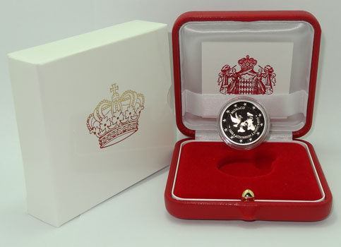 2 Euro Gedenkmünze Monaco 2013 PP - Vereinte Nationen