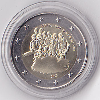 2 Euro Gedenkmünze Malta 2013 - Selbstverwaltung