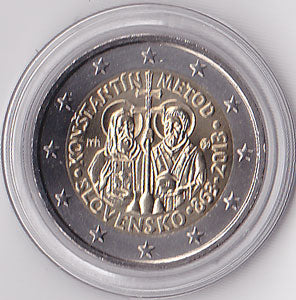 2 Euro Gedenkmünze Slowakei 2013 - Kyrill