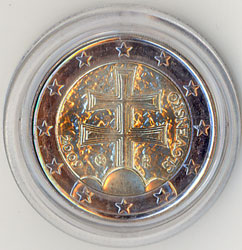 Slowakei 2,00 Euro 2009 - Kursmünze