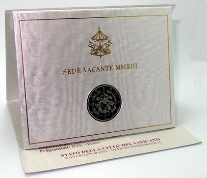 2 Euro Gedenkmünze Vatikan 2013 - Sede Vacante