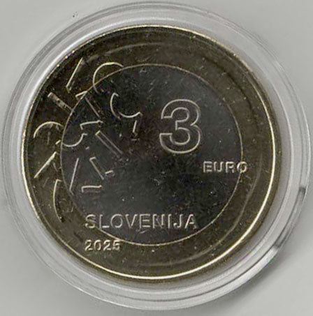 Slowenien 3,00 Euro 2025 - Nova Gorica