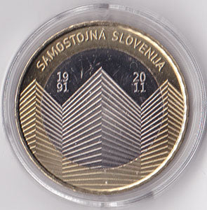 Slowenien 3,00 Euro 2011 - Unabhängigkeit