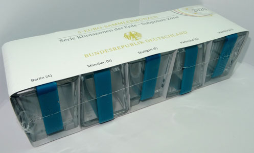 5 Euro Gedenkmünze Deutschland 2020 A-J PP