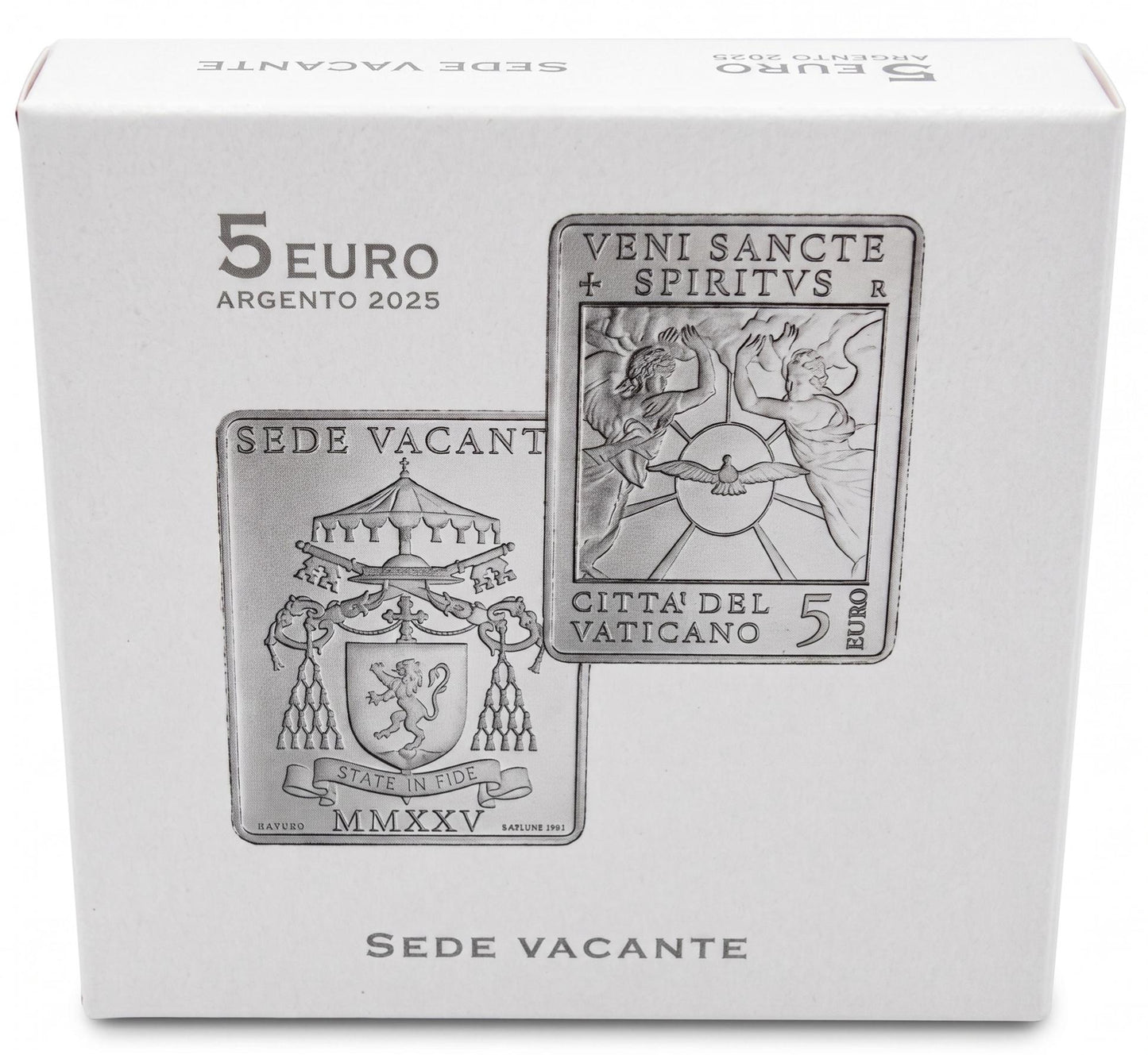 5 Euro Silber Gedenkmünze Vatikan Sede Vacante 2025