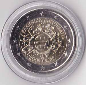 2 Euro Gedenkmnze Griechenland Euro Bargeld 2012