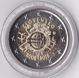 2 Euro Gedenkmnze Slowakei Euro Bargeld 2012