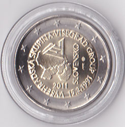 2 Euro Gedenkmnze Slowakei 2011