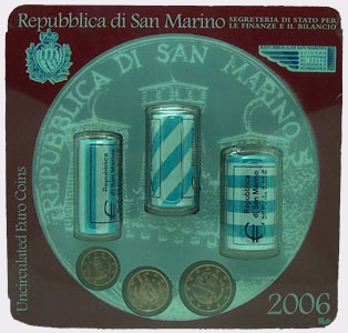 San Marino Rollen Minikit 2006