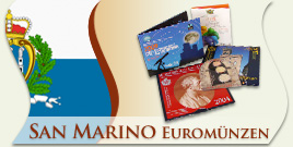 San Marino Euromnzen, Euro Mnzen San Marino, 2 Euro San Marino Mnzen
