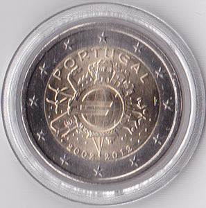 2 Euro Gedenkmünze Portugal Euro Bargeld 2012