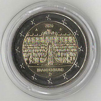 2 Euro Gedenkmünze Deutschland 2020 - Sanssouci