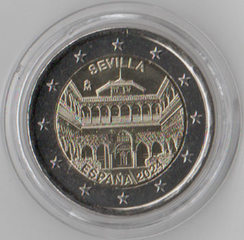 2 Euro Gedenkmünze Spanien 2024 - Sevilla