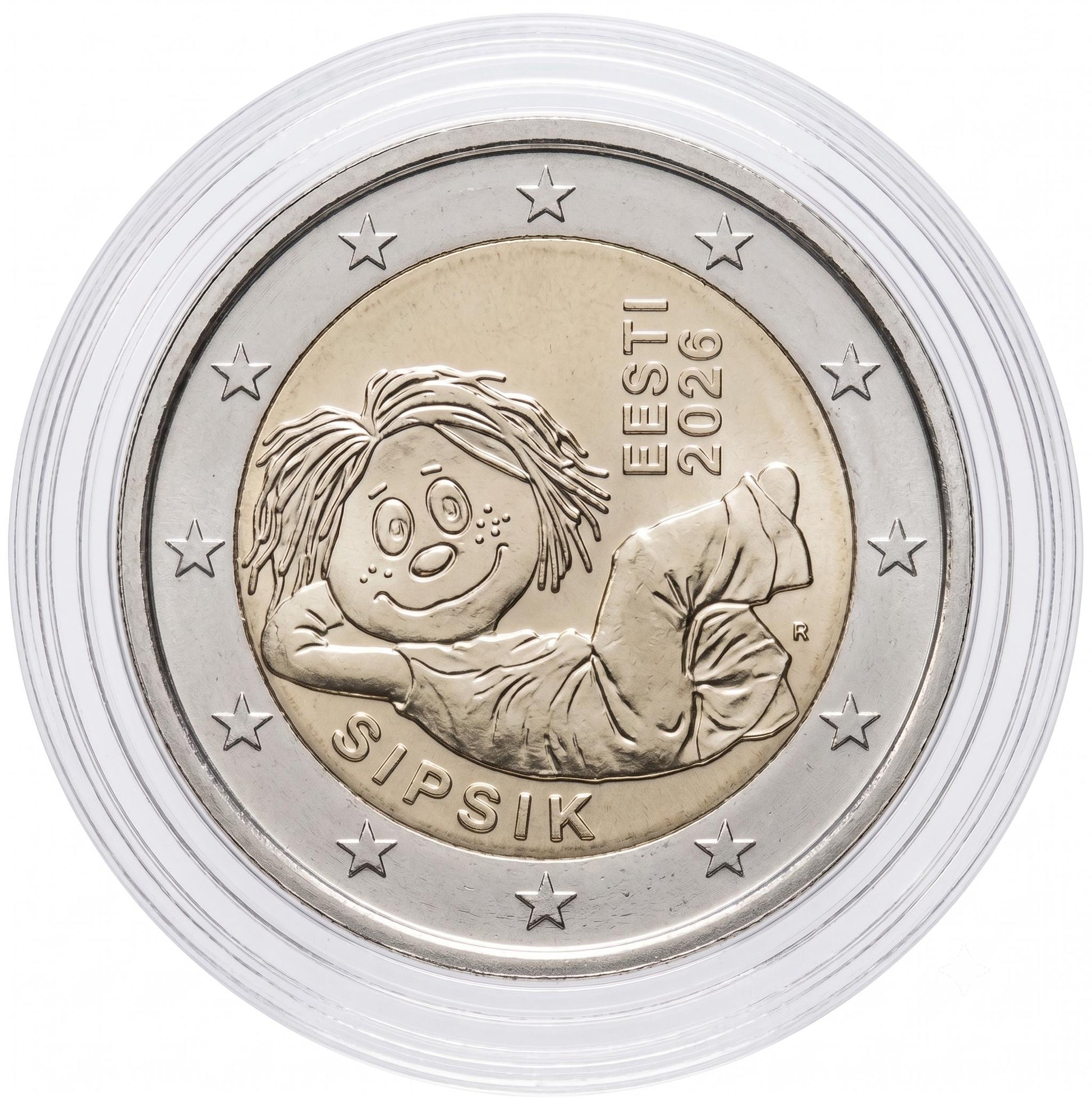 2 Euro Gedenkmünze Estland 2026 - Sipsik
