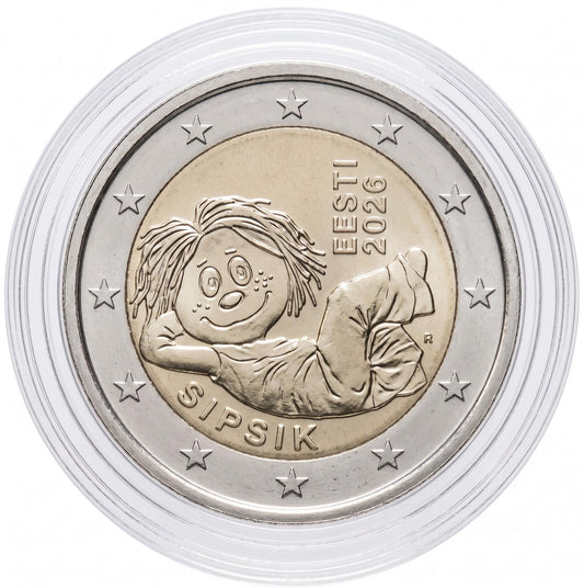 2 Euro Gedenkmünze Estland 2026 - Sipsik