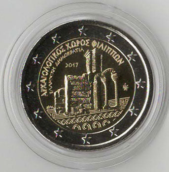 2 Euro Gedenkmünze Griechenland 2017 - Philippi
