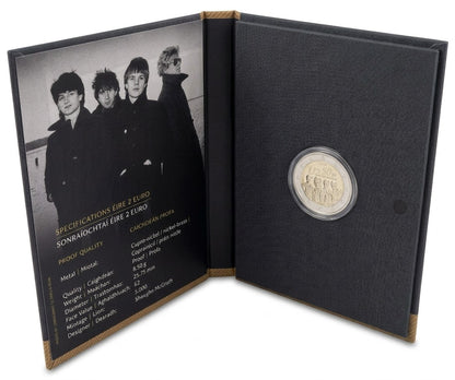 2 Euro Gedenkmünze Irland 2026 - 50 Jahre Rockband U2 PP