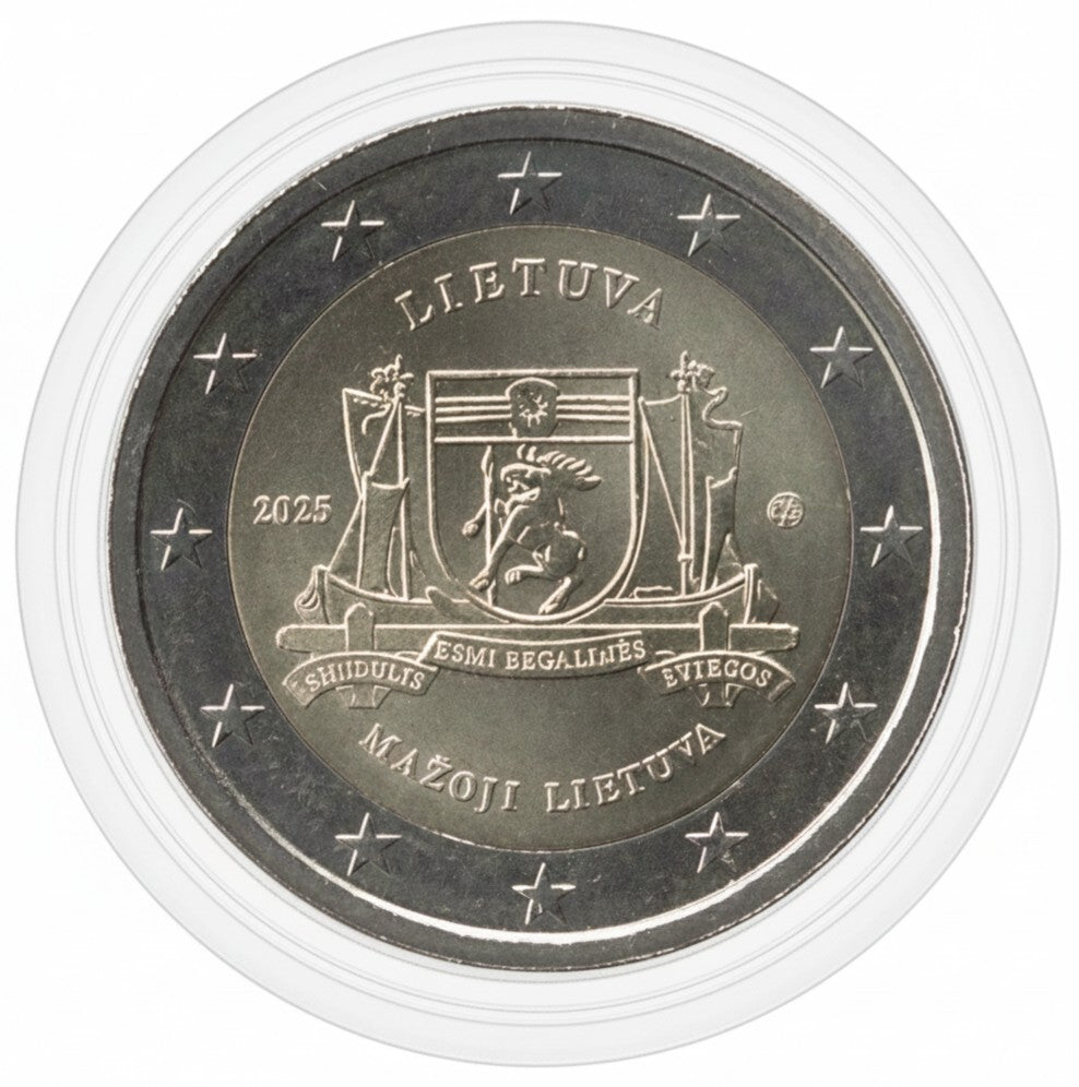 2 Euro Gedenkmünze Litauen 2025 - Mazoji Lietuva