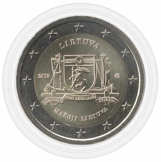 2 Euro Gedenkmünze Litauen 2025 - Mazoji Lietuva