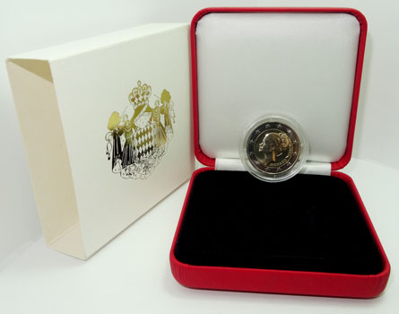 2 Euro Gedenkmünze Monaco 2007 - Grace Kelly