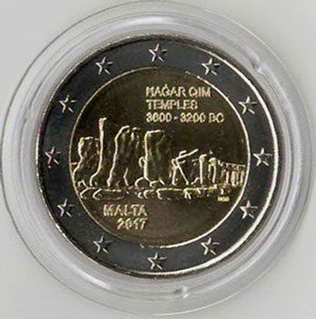 2 Euro Gedenkmünze Malta 2017 - Hagar