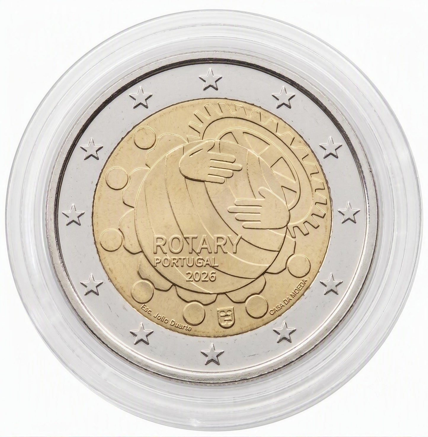 2 Euro Gedenkmünze Portugal 2026 - Rotary Club