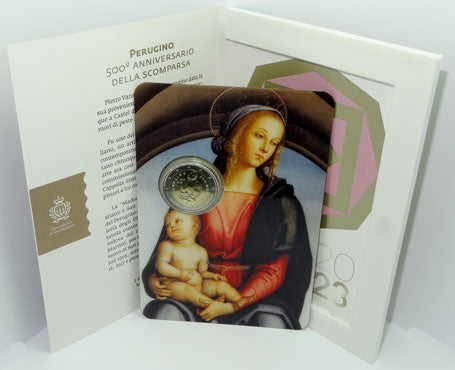 2 Euro Gedenkmünze San Marino 2023 - Perugino