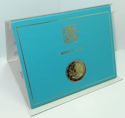 2 Euro Gedenkmünze Vatikan 2019 - Vatikanstadt