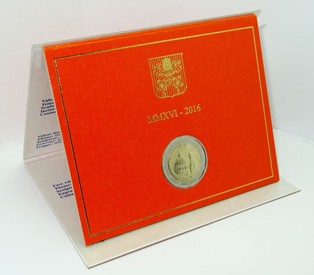 2 Euro Gedenkmünze Vatikan 2016 - Gendarmerie