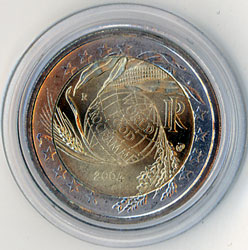 2 Euro Gedenkmünze Italien 2004 - World Food Programm