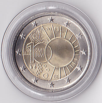 2 Euro Gedenkmünze Belgien 2013 - Institut