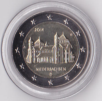 2 Euro Gedenkmünze Deutschland 2014 - Michaeliskirche