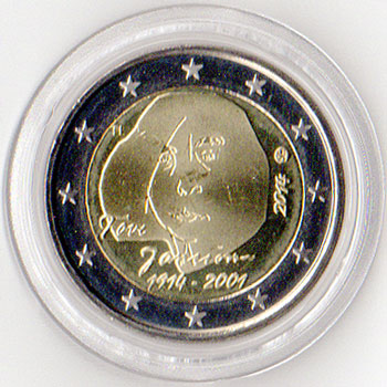2 Euro Gedenkmünze Finnland 2014 - Jansson