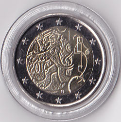 2 Euro Gedenkmünze Finnland 2010 - Finnische Währung