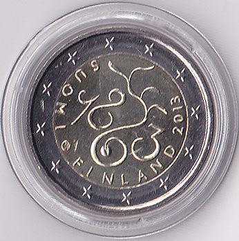 2 Euro Gedenkmünze Finnland 2013 - Parlament